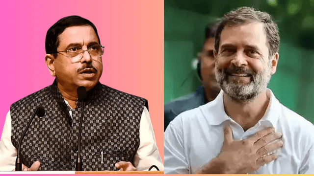ಕಾಂಗ್ರೆಸ್‌ನವ್ರು ಇಲ್ಲಿವರೆಗೂ ಕತ್ತೆ ಕಾಯ್ತಿದ್ರಾ? ಮತಗಳ್ಳತನ ಆರೋಪಕ್ಕೆ ಕೇಂದ್ರ ಸಚಿವ ಪ್ರಲ್ಹಾದ್ ಜೋಶಿ ಖಡಕ್ ಟಾಂಗ್!