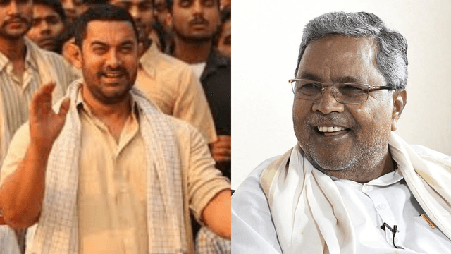 A Surprise Encounter in Delhi: Siddaramaiah Meets and Praises Aamir Khan