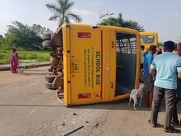 a horrific accident occurred near Madanayakanahalli