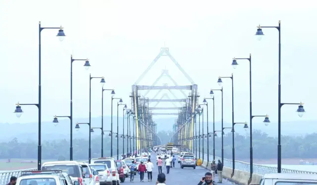 State’s First Cable-Stayed Bridge Ready for Inauguration