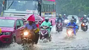 Heavy Monsoon Rains Forecast Across Karnataka from August 14, 2025; Yellow and Orange Alerts Issued..!