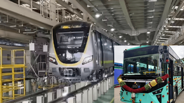BMTC Feeder Buses Launched on Bengaluru’s R.V. Road-Bommasandra Yellow Metro Line for Enhanced Connectivity..!