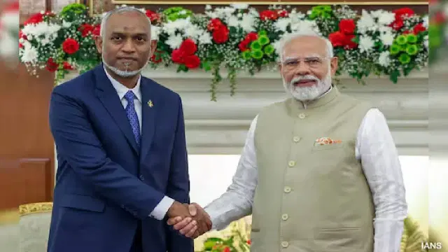 ಮಾಲ್ಡೀವ್ಸ್‌ನಲ್ಲಿ ಮೋದಿಗೆ ಭವ್ಯ ಸ್ವಾಗತ: ಮುಯಿಝುವಿನ ‘ಭಾರತ ಔಟ್’ ಧೋರಣೆಗೆ ವಿದಾಯ..!  