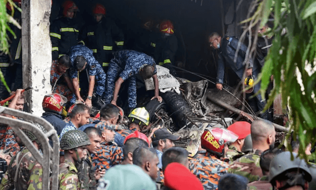 Bangladesh Air Force Jet Crashes Into School in Dhaka: 20 Dead, 171 Injured