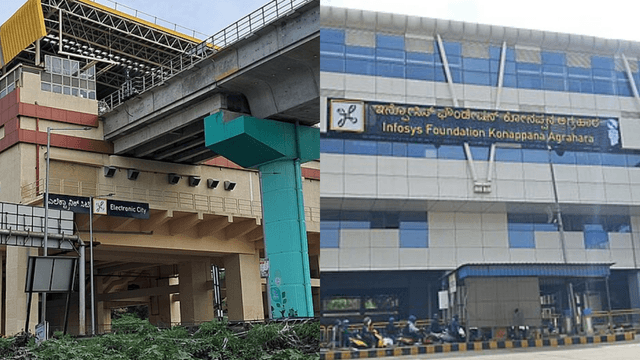 ಗೊಂದಲ ಉಂಟು ಮಾಡಿರುವ ಎಲೆಕ್ಟ್ರಾನಿಕ್ ಸಿಟಿ-ಕೋನಪ್ಪನ ಅಗ್ರಹಾರ ಮೆಟ್ರೋ ನಿಲ್ದಾಣಗಳ ಹೆಸರು ಅದಲು ಬದಲು.!