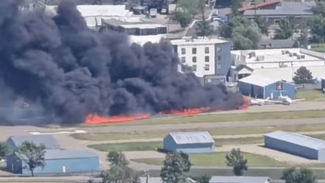 Montana Airport Runway Accident: Two Planes Destroyed!