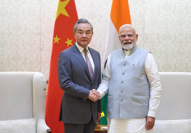 Prime Minister Narendra Modi Meets Chinese Foreign Minister Wang Yi in Delhi: A Step Towards Improving Relations with China  