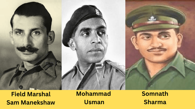 Chapters on Field Marshal Sam Manekshaw, Brigadier Mohammad Usman and Major Somnath Sharma Introduced in NCERT syllabus