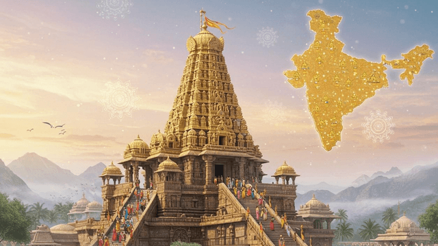Sacred Offerings of India: A Culinary Pilgrimage through Temple Prasadams.!