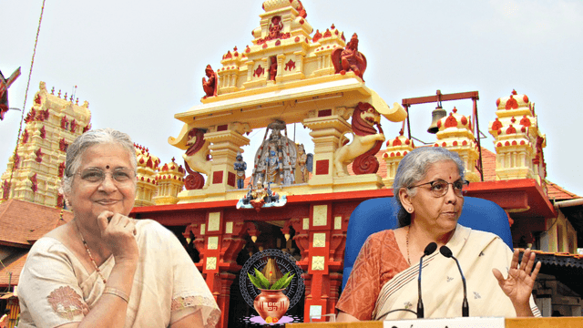  Nirmala Sitharaman and Sudha Murthy Offer Devotional Service at Udupi Sri Krishna Matha: Cleaning Silver Utensils, Performing Hosthilu Pooja!