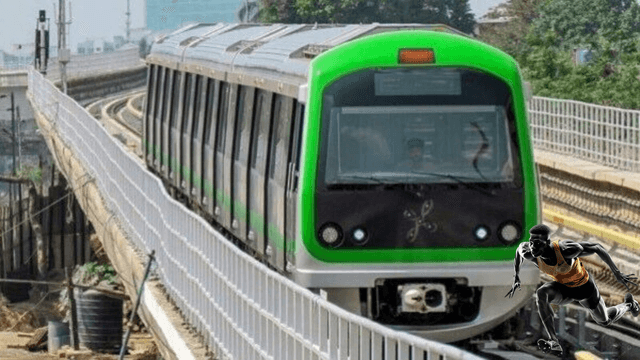 Bengaluru: Young Man Jumps onto Metro Track in Suicide Attempt