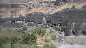 Water Leakage in Ellora Caves: Threat to 9th Century Paintings..!