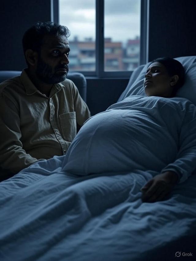 Suspicious death of a pregnant woman in Bengaluru.. Husband stayed with wife's body for 2 days!