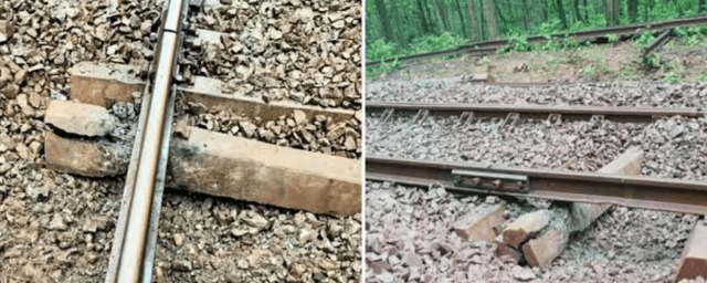 IED Blast on Railway Track Kills Staff in Odisha-Jharkhand Border Area; Maoist Involvement Suspected.!